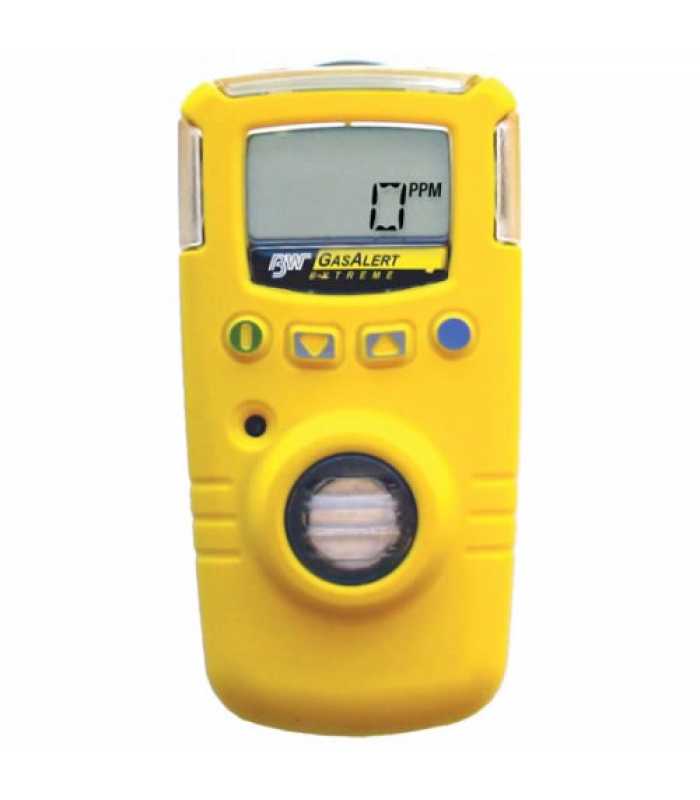 BW Technologies GasAlert Extreme [GAXT-H-DL] Single Gas Detector, Hydrogen Sulfide (H2S), 0 to 100ppm
